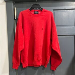 Vintage Ralph Lauren Polo red sweatshirt